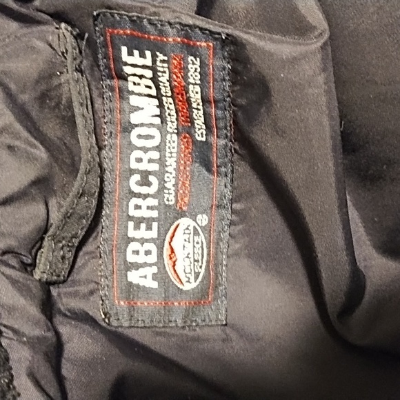 Abercrombie & Fitch fleece men's jacket - Picture 2 of 3